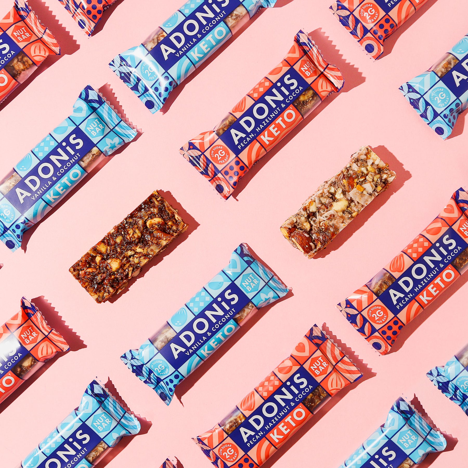 Mixed Keto Box with Keto Nut Bars (16x35g)