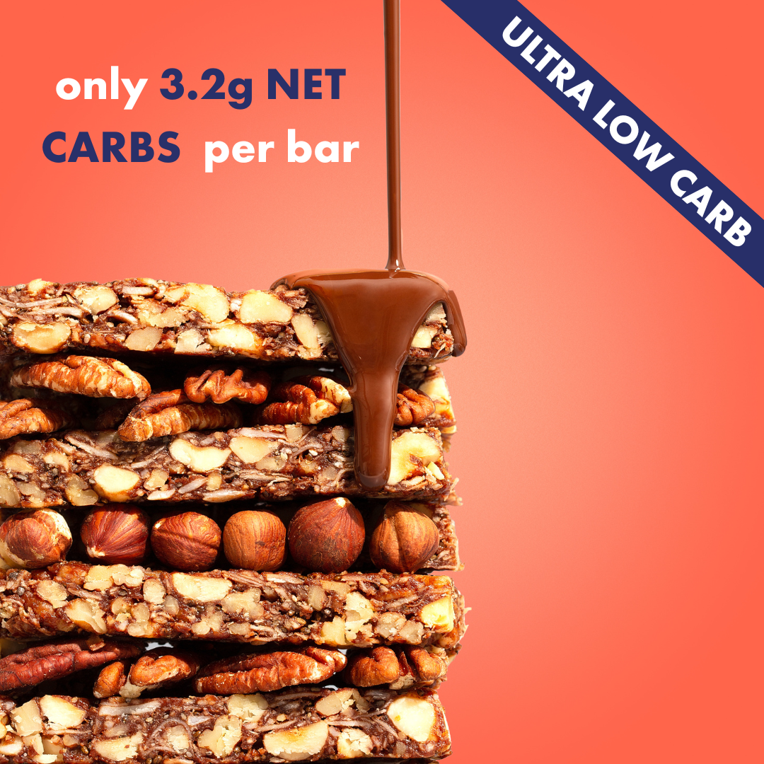 Barres Adonis Pecan, Noisette et Cacao Keto (16x35gr)