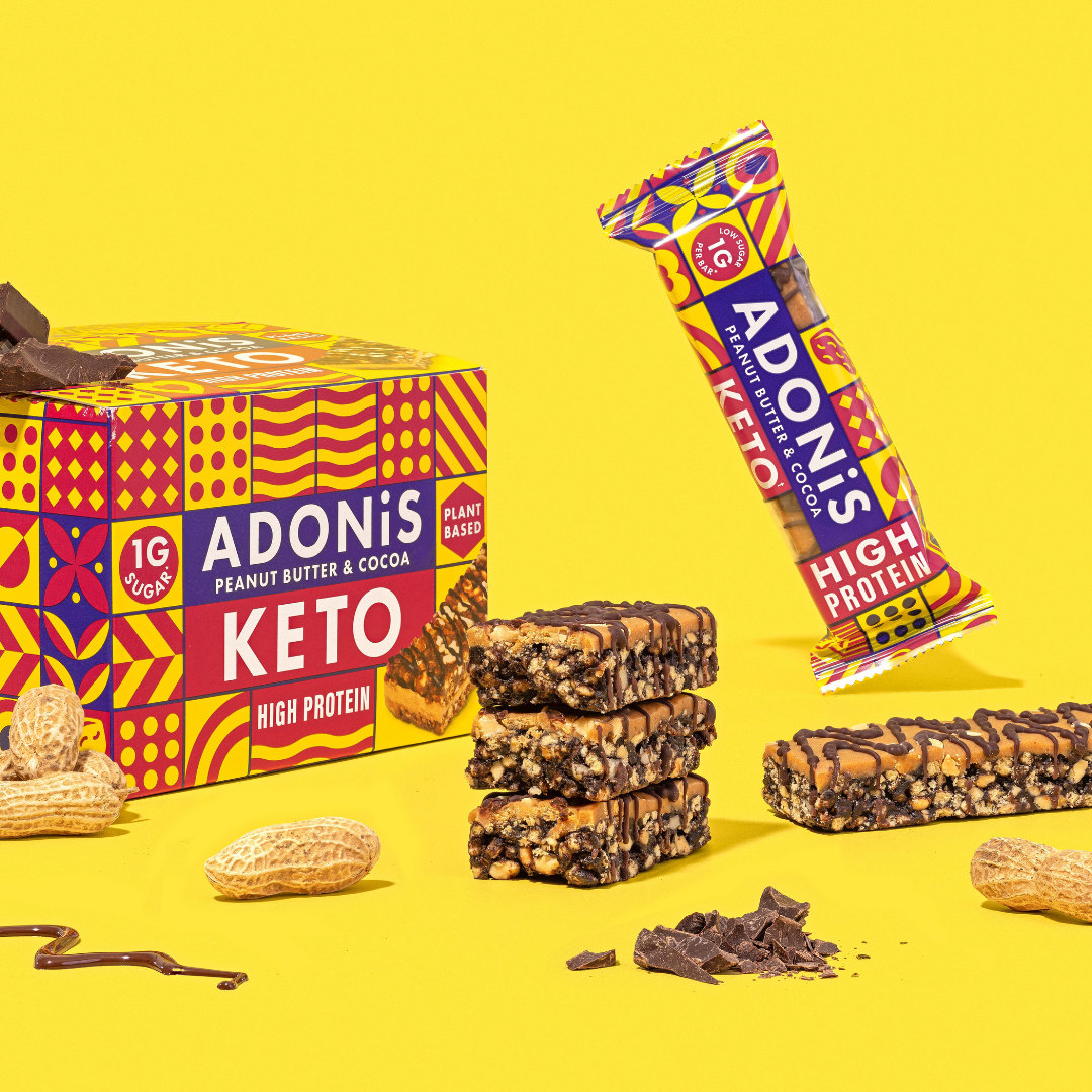 Adonis Barrette Keto di Arachidi e Cioccolato (16x45gr)