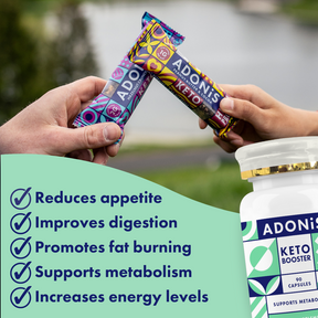 Keto booster supplement benefits: digestion, appetite, metabolism, energy